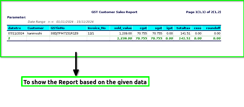 Tenthplanet ADempiere Report-GST Total Customer Sales Summary Report-2