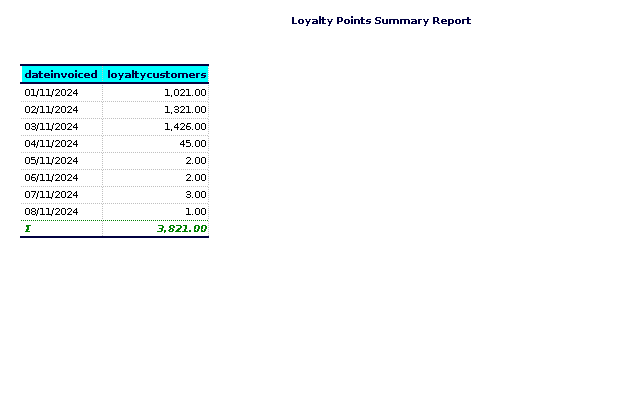 How to view Loyalty Points Summary Report in Adempiere Retail Tenthplanet ADempiere Report-Loyalty Points Summary Report-3