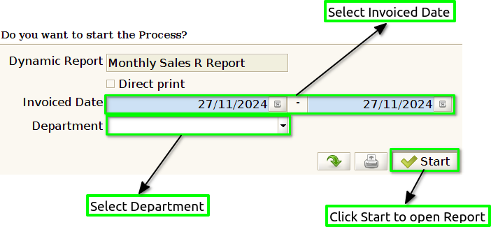 How to view Monthly Sales R Report in Adempiere Retail Tenthplanet ADempiere Report-Monthly Sales Report-1