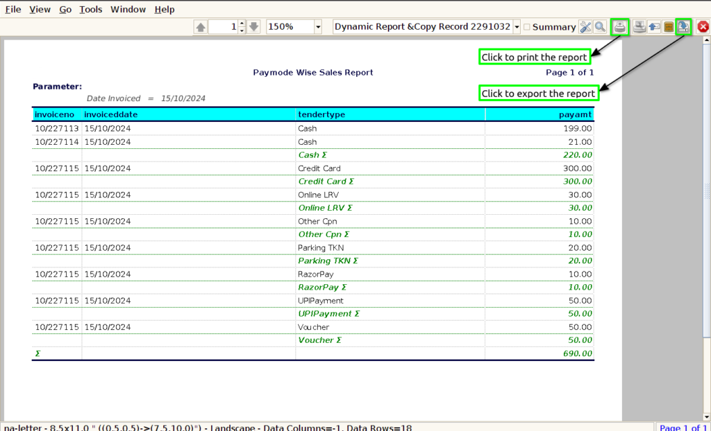 Tenthplanet ADempiere Report-Pay mode Wise Sales Report-2