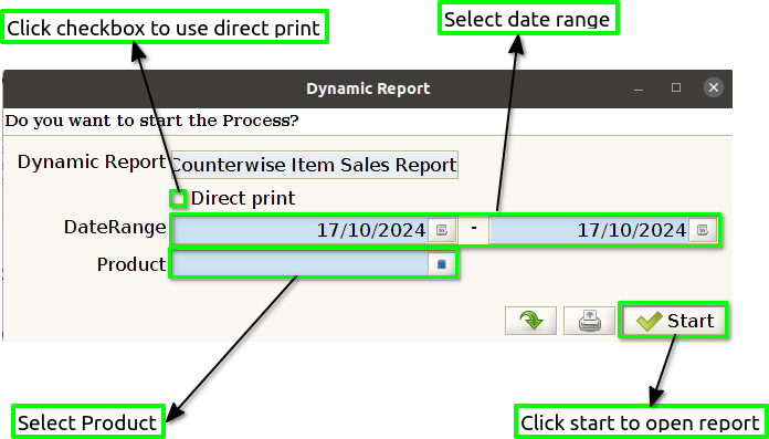Tenthplanet Adempiere Report-Counter-wise Item Sales-1