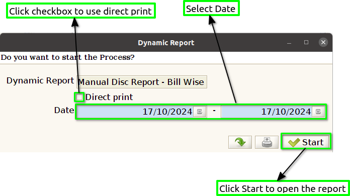 Tenthplanet Adempiere Report-Manual Discount Report - Bill Wise-1
