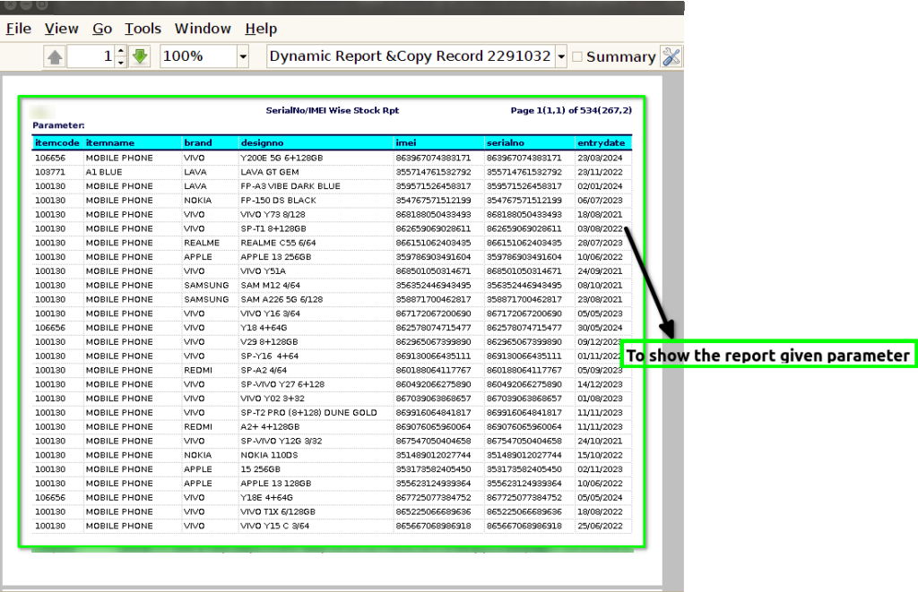 Tenthplanet Adempiere Report-Serial No&IMEI Wise Stock Report-2