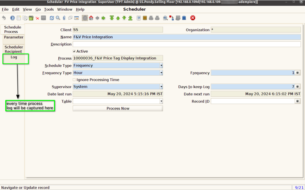 TenthPlanet ADempiere AutoScheduler 5