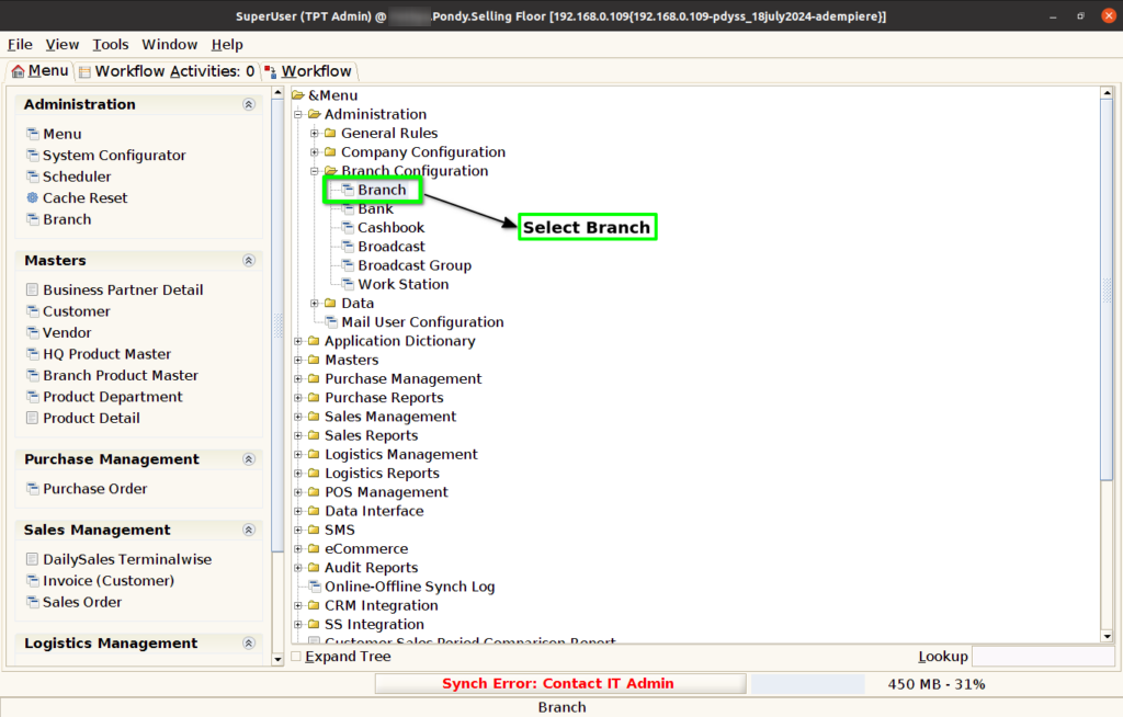 How to do HSN Code API Setup in ADempiere Retail TenthPlanet ADempiere HSNCodeAPI 1
