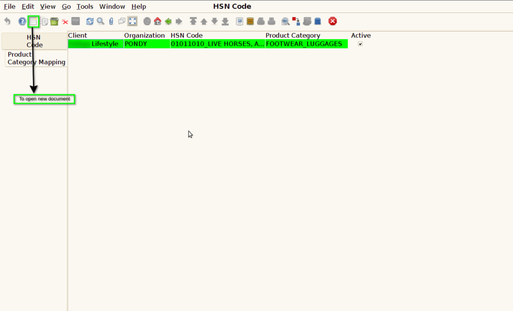 How to create HSN Code-LS in Adempiere Retail TenthPlanet ADempiere HSNCodeLS 6