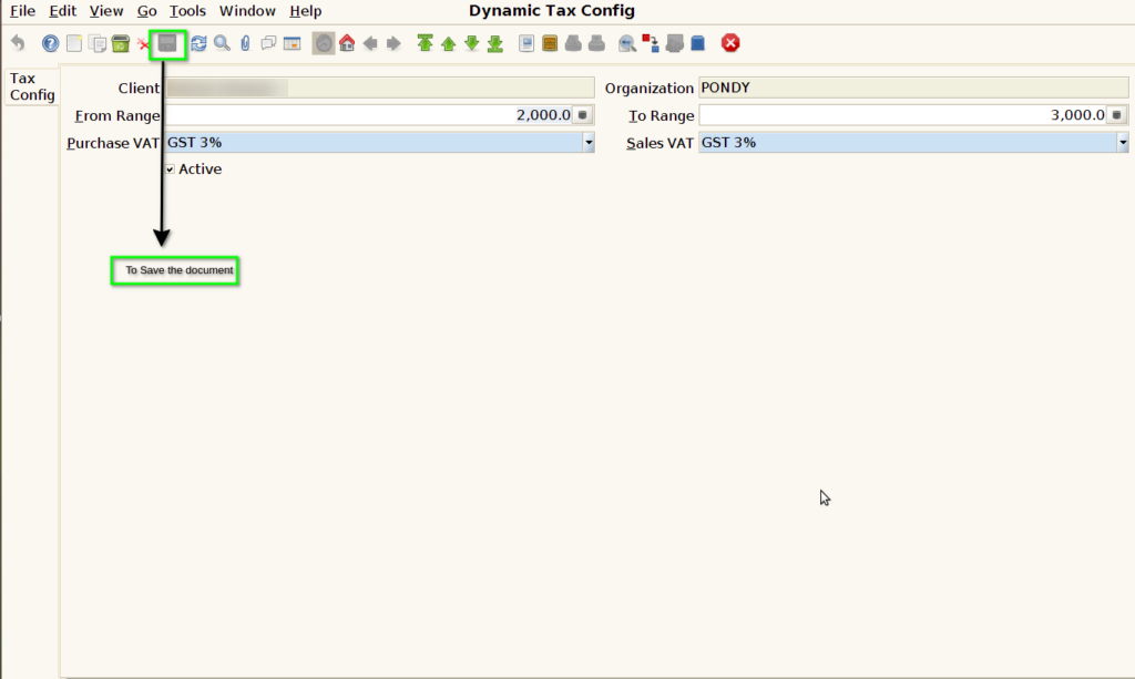 TenthPlanet ADempiere Inventory DynamicTaxConfig 3