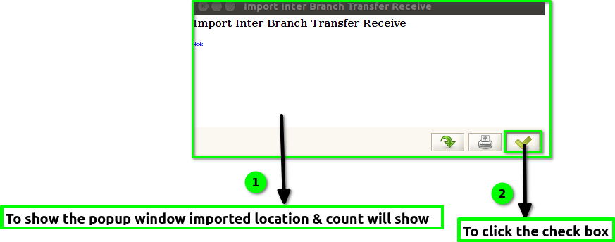 How to run Import Inter Branch Transfer Receive Process in ADempiere Retail TenthPlanet ADempiere Inventory ImportInterBranchTransferReceive 2