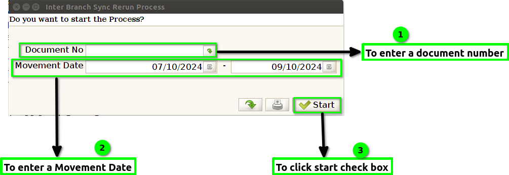How to run Inter Branch Synch Rerun Process in ADempiere Retail TenthPlanet ADempiere Inventory InterBranchSyncRerun 1