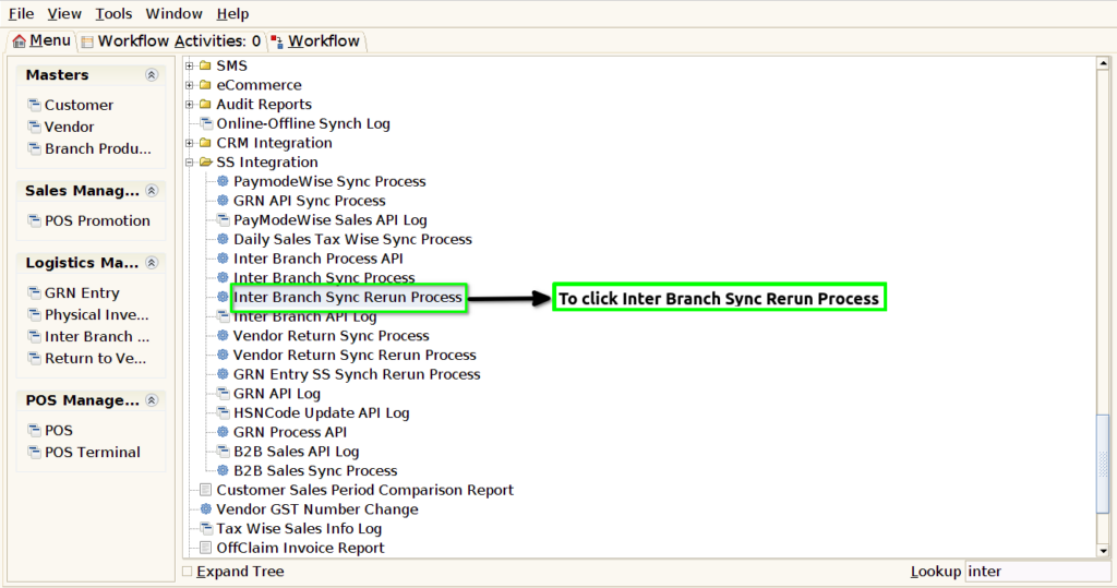 How to run Inter Branch Synch Rerun Process in ADempiere Retail TenthPlanet ADempiere Inventory InterBranchSyncRerun