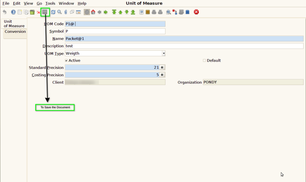 How to create Unit of Measure in ADempiere Retail TenthPlanet ADempiere Inventory UnitofMeasure 3