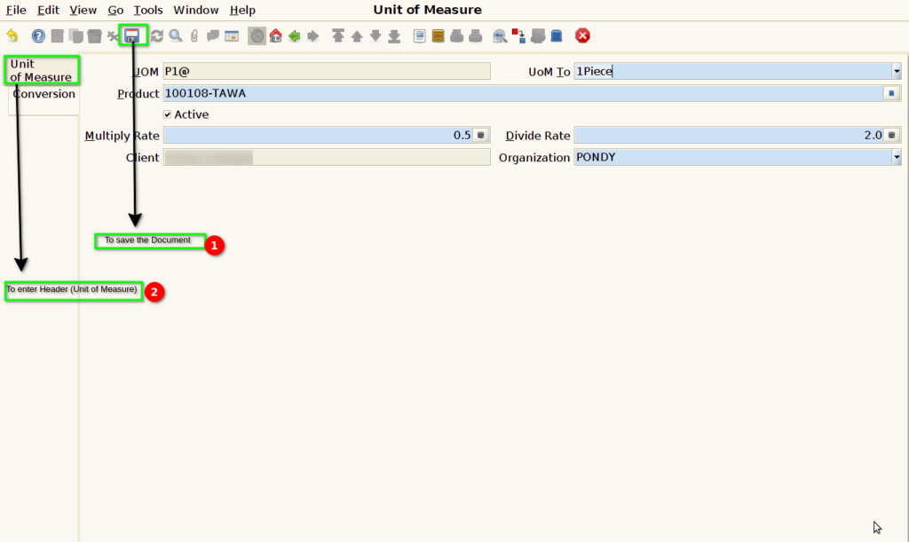 How to create Unit of Measure in ADempiere Retail TenthPlanet ADempiere Inventory UnitofMeasure 7