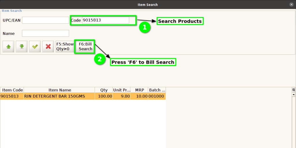 How to Search an Item in a POS Terminal of Adempiere Retail TenthPlanet ADempiere POS 8