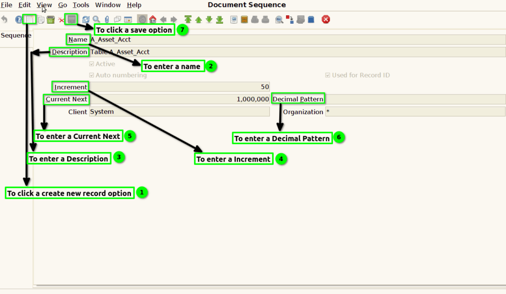 How to create Document Sequence in Adempiere Retail TenthPlanet-ADempiere-POS-DocumentSequence-3