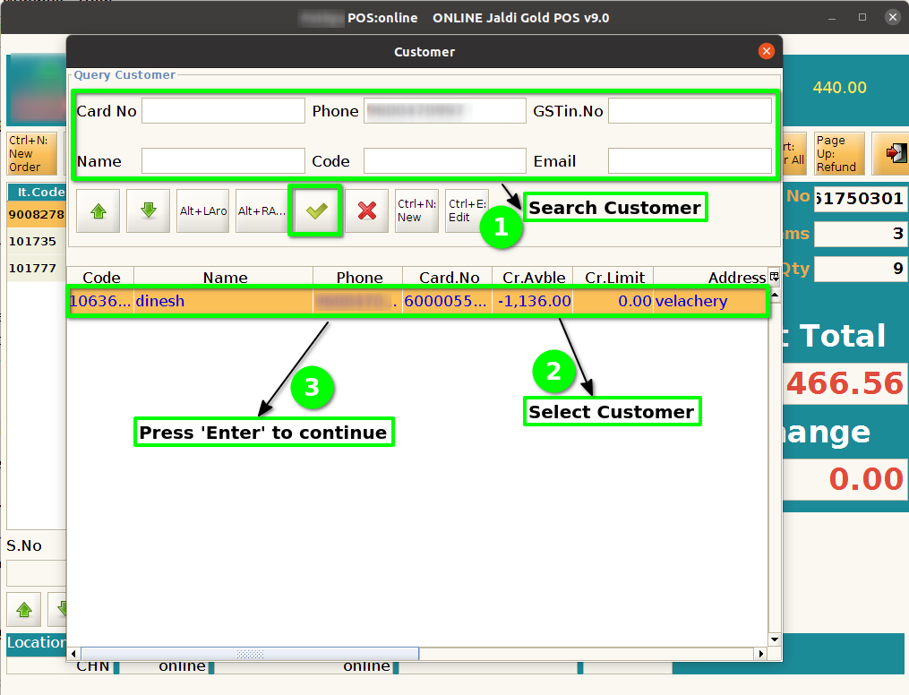 How to create a New Order for Registered Customers in Adempiere Retail TenthPlanet-ADempiere-POS-POS-4