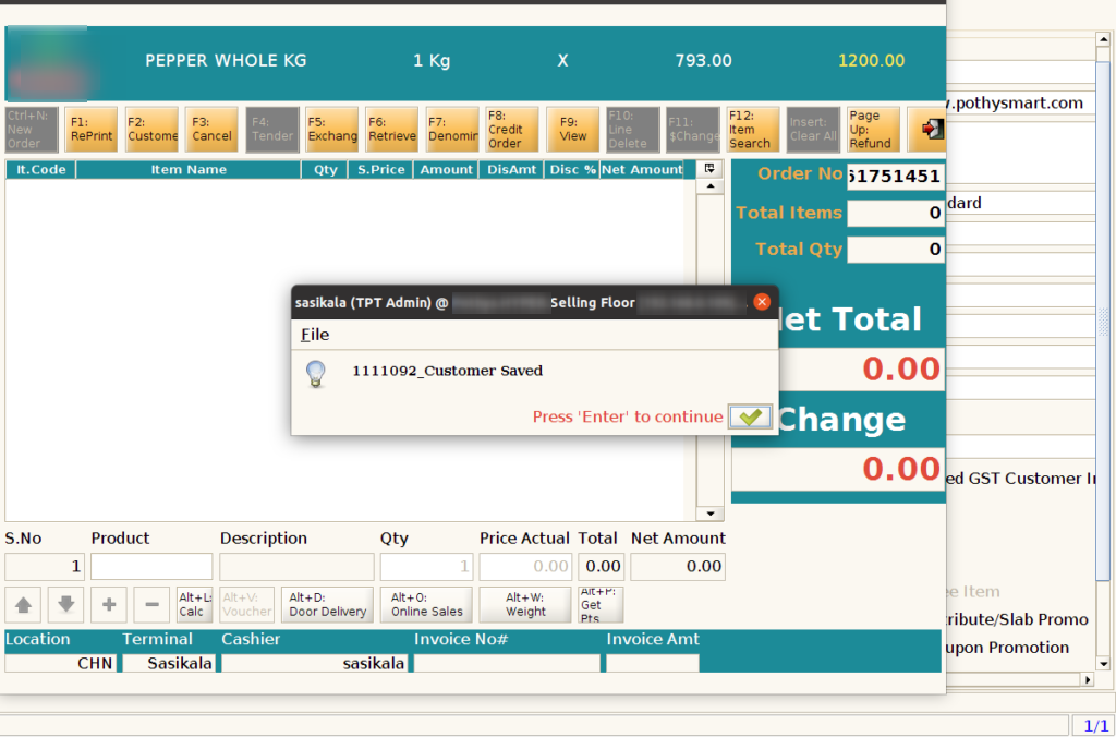How to edit Customer Info in POS in Adempiere Retail TenthPlanet-ADempiere-POS-POS-5