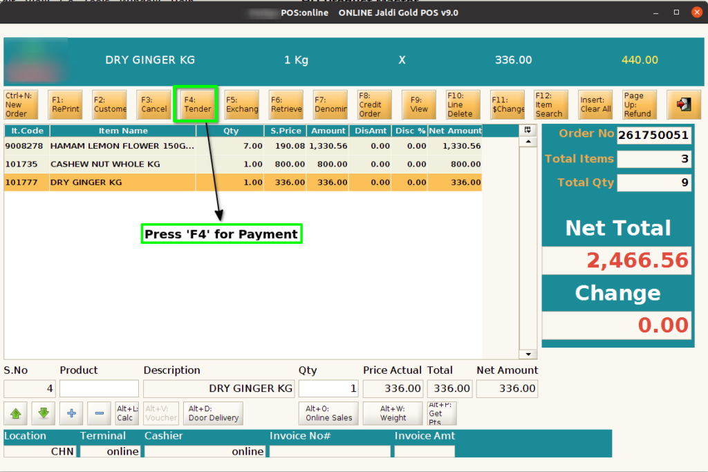 How to create a New Order for Registered Customers in Adempiere Retail TenthPlanet-ADempiere-POS-POS-6