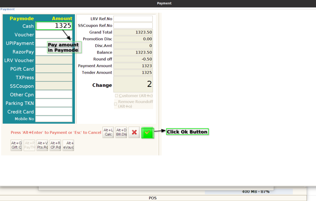 How to open Customer Selection screen for customer search in Adempiere Retail TenthPlanet-ADempiere-POS-POS-8