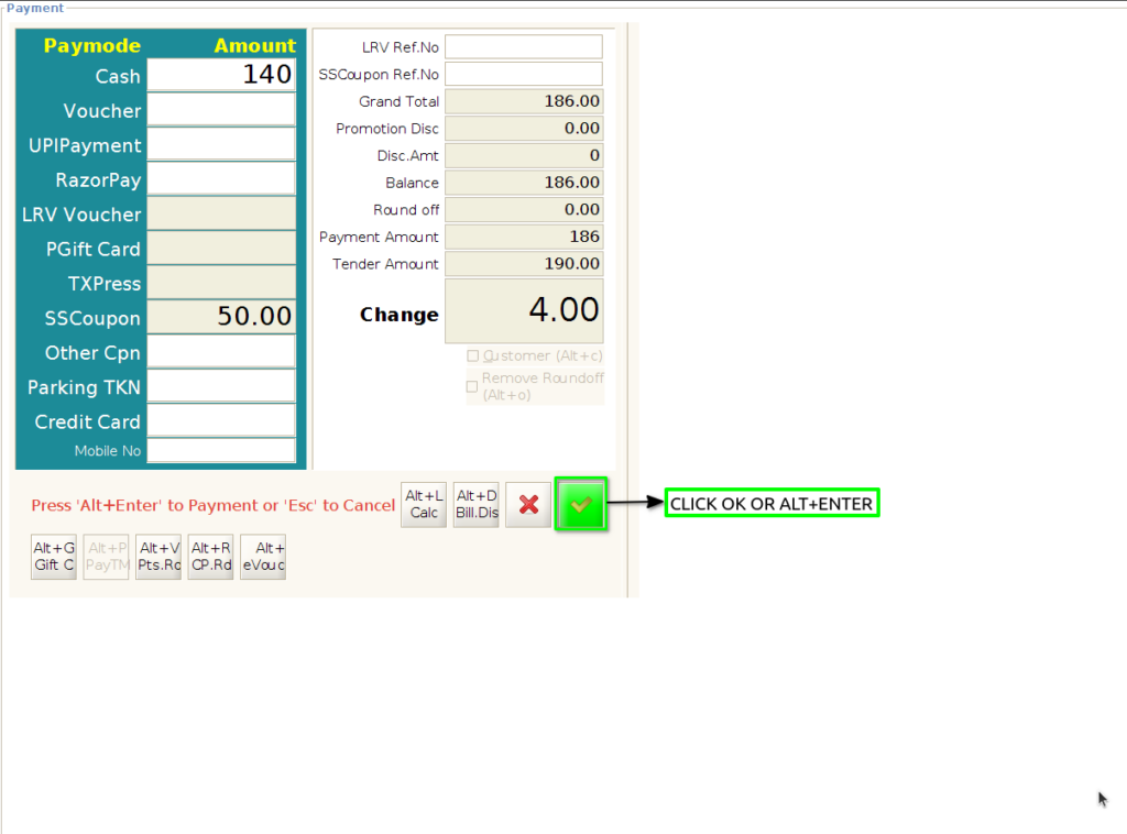 How to redeem a SuperStore Coupon in POS in Adempiere Retail TenthPlanet-ADempiere-POS-POS-9