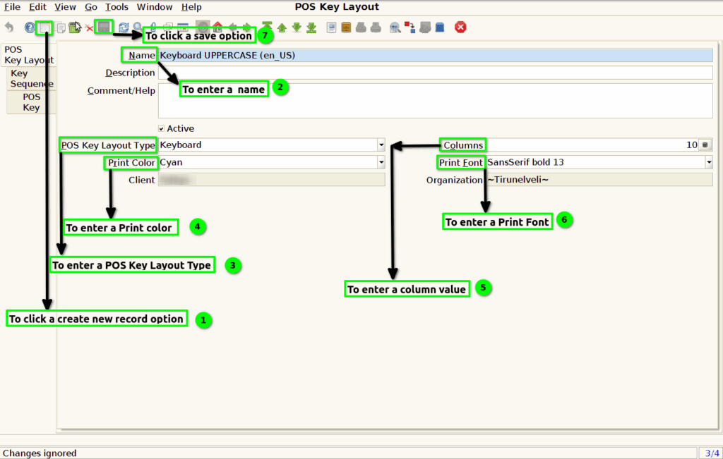 How to create POS Key Layout in Adempiere Retail TenthPlanet-ADempiere-POS-POSKeyLayout-2