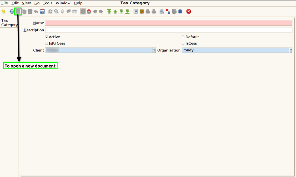How to create Tax Category in Adempiere Retail TenthPlanet ADempiere TaxCategory 2