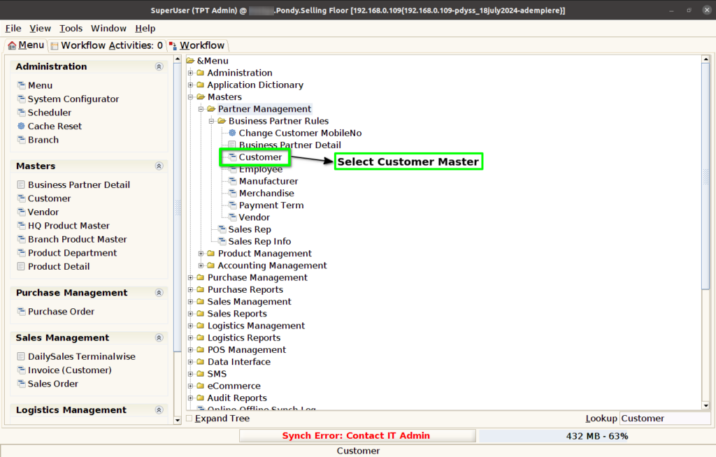 How to create a Customer in ADempiere Retail TenthPlanet iDempiere CreateACustomer 1