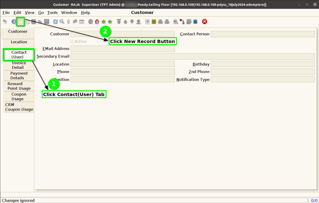 How to create a Customer in ADempiere Retail TenthPlanet iDempiere CreateACustomer 12