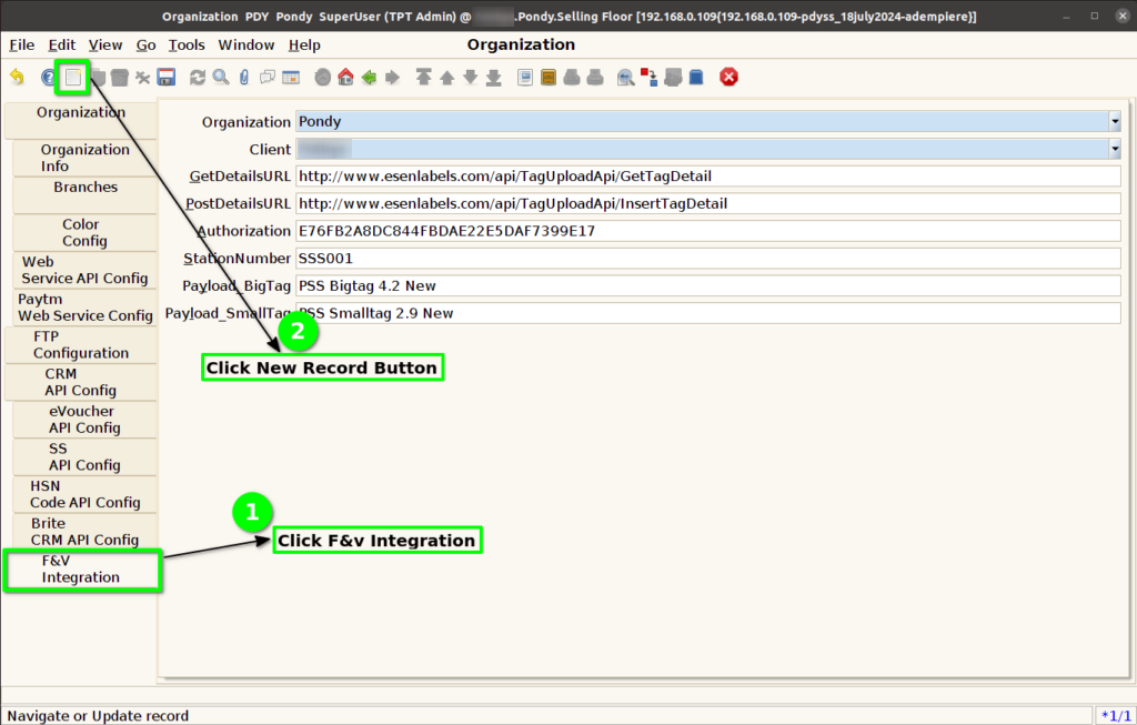 How to do F&V Price Tag Integration in Adempiere Retail TenthPlanet iDempiere FVPriceTagIntegration 3