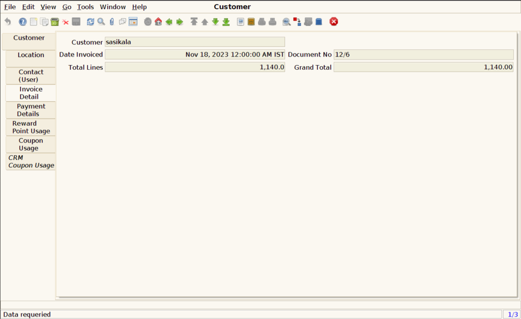 How to view all Invoices using Invoice (Customer) in ADempiere Retail TenthPlanet iDempiere Invoice(Customer) 4