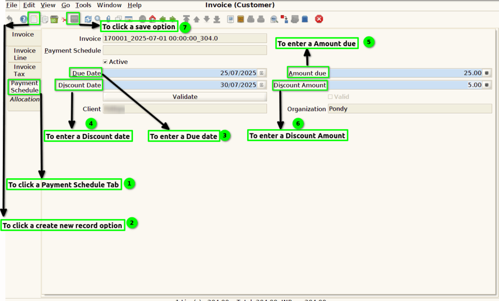 How to create Invoice (Customer) document in Adempiere Retail TenthPlanet-ADempiere-POS-Invoice(Customer)-4