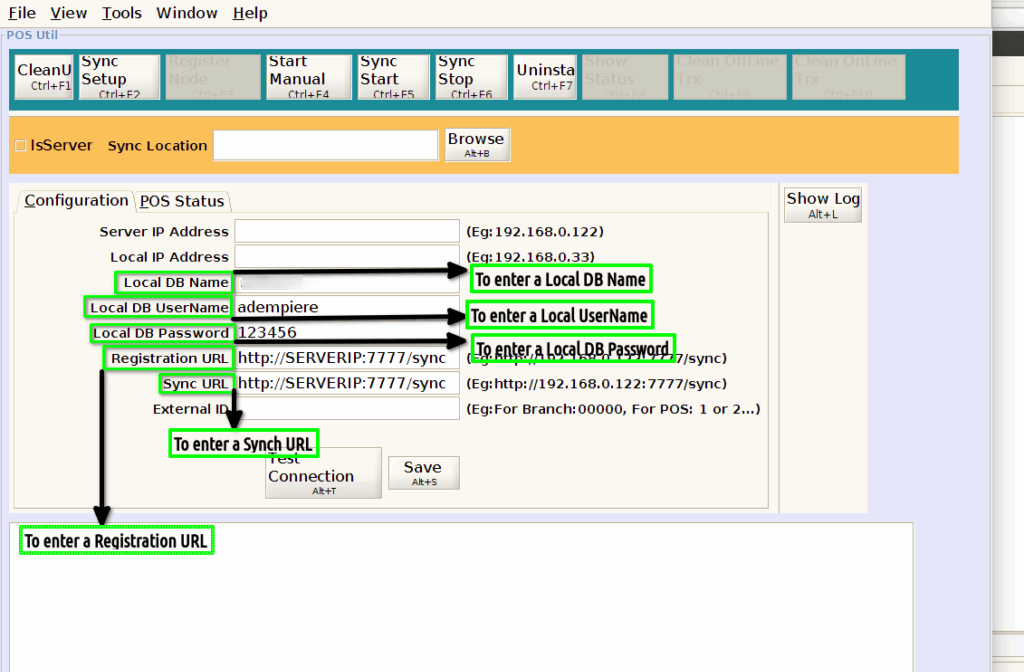 How to use POS Util in Adempiere Retail for offline node creation Tenthplanet-ADempiere- POS-POS Util-1