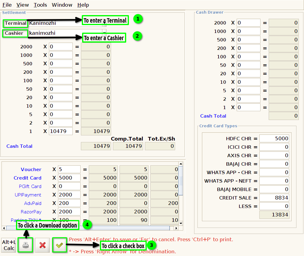 How to create POS Settlement in Adempiere Retail Tenthplanet-ADempiere-POS-Settlement-1