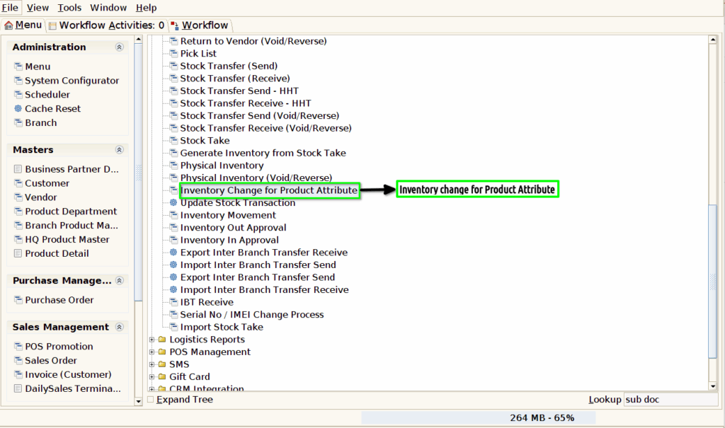 How to use Inventory Change for product attribute in Adempiere Retail Tenthplanet Adempiere-Inventory change for Product Attribute