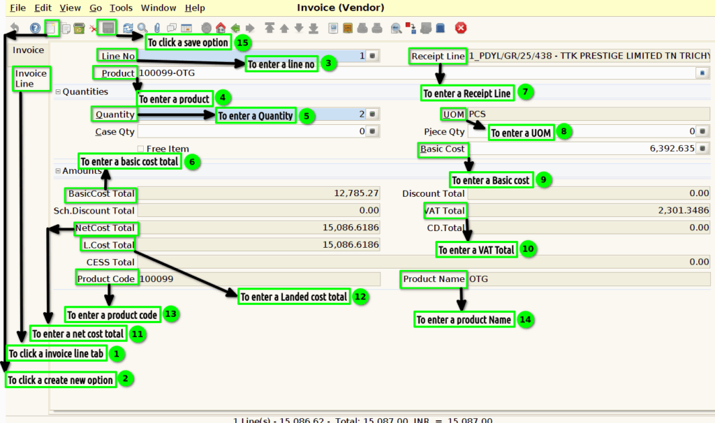 Tenthplanet-Adempiere-Invoice(Vendor)-2
