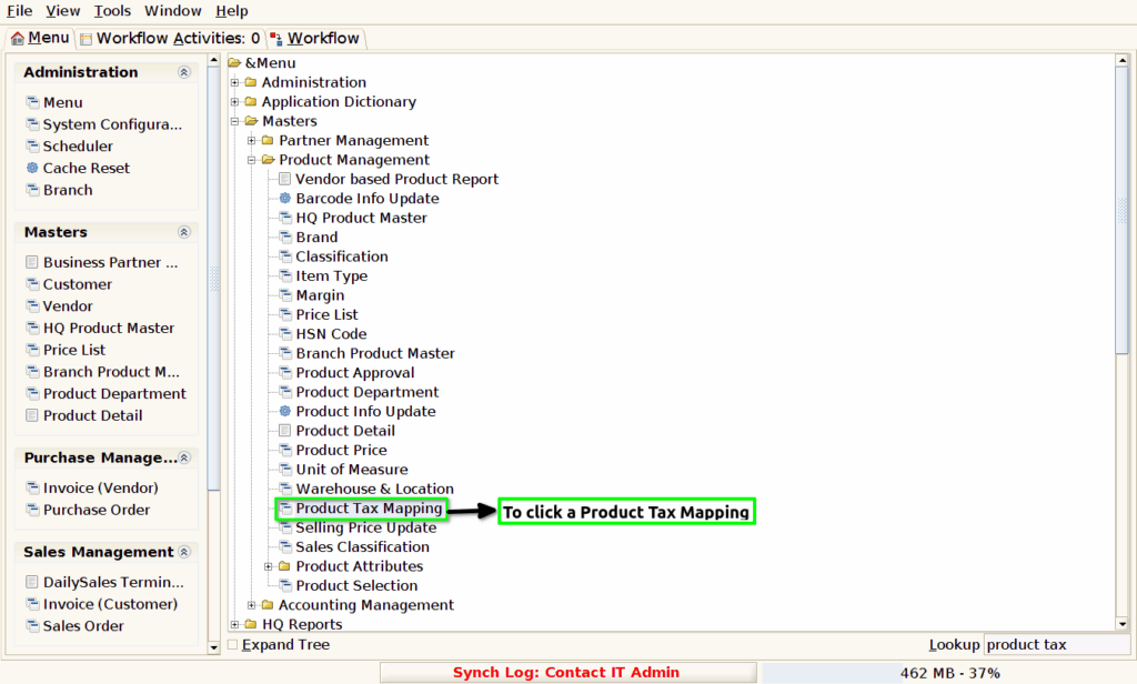 How to use Product Tax Mapping in Adempiere Retail Tenthplanet Adempiere-Product tax mapping