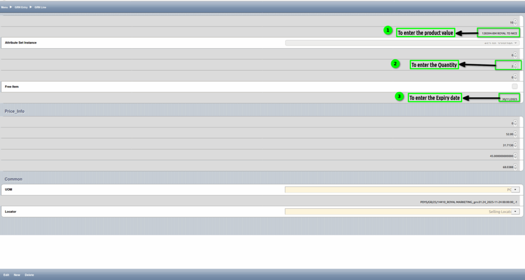 How to receive stock using GRN Scan option in Adempiere Retail TenthPlanet ADempiere GRN Scan HHT 4