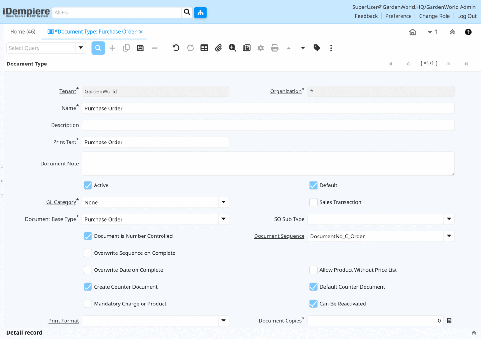 How Document Sequence Works in iDempiere - iDempiere