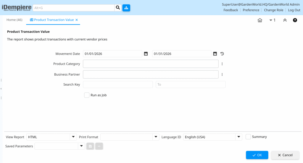 TenthPlanet-iDempiere-InventoryManagement-ProductTransactionValue-1