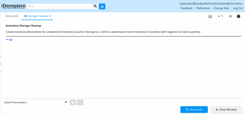 TenthPlanet-iDempiere-InventoryManagement-StorageCleanup-1