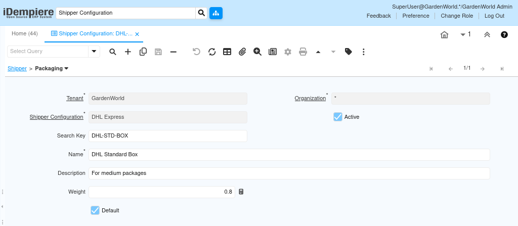 How Shipper Configuration Works in iDempiere TenthPlanet-iDempiere-Master-ShipperConfiguration-1