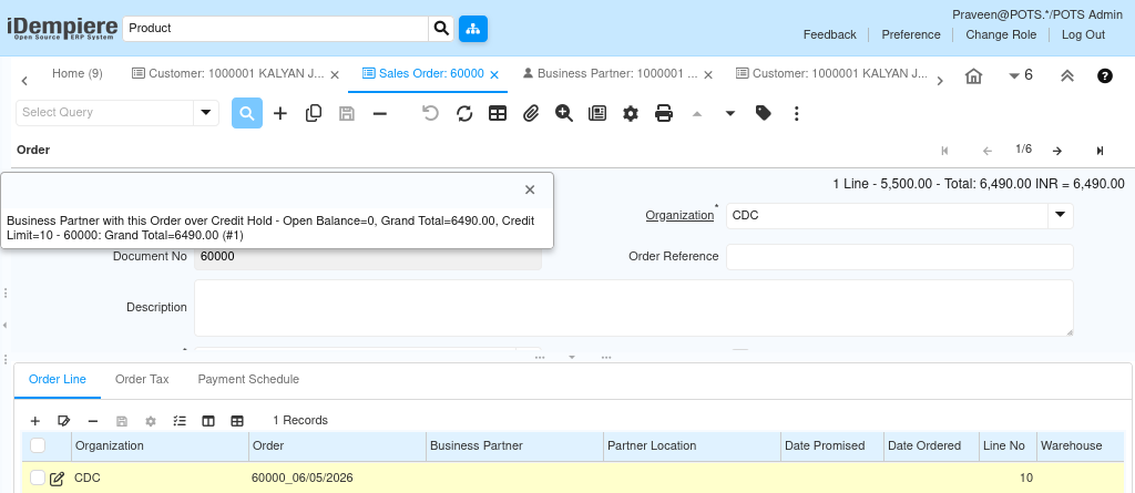 How to Configure Customer in iDempiere TenthPlanet-iDempiere-Masters-Customer-3