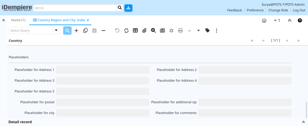 How to Configure Country, Region and City in iDempiere TenthPlanet-iDempiere-Masters-Country,RegionAndCity-6