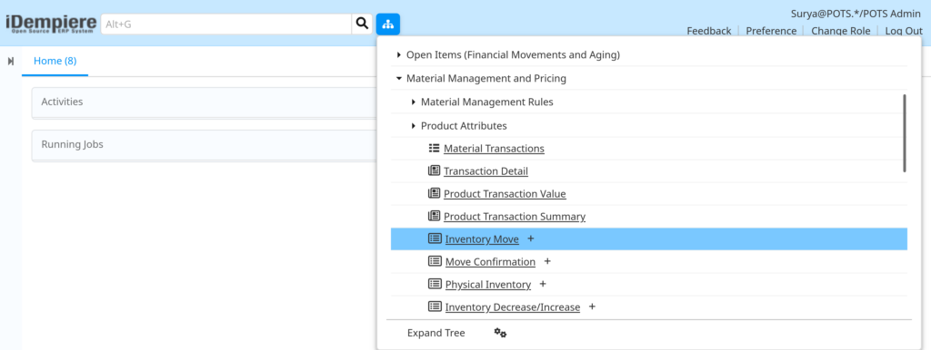 TenthPlanet-iDempiere-Transaction-InventoryMove-5