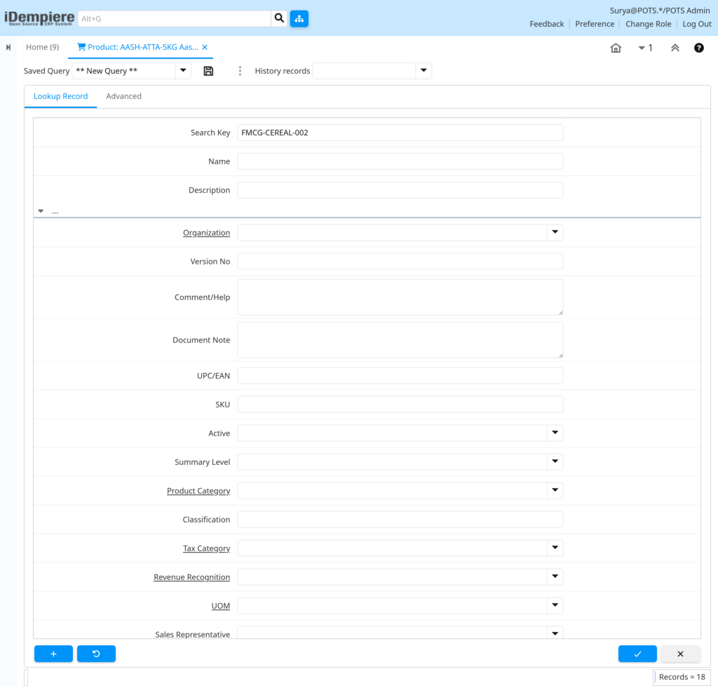 How to Configure Product Deactivation & Discontinuation in iDempiere for Retail TenthPlanet-iDempiere-Transaction-Product-2