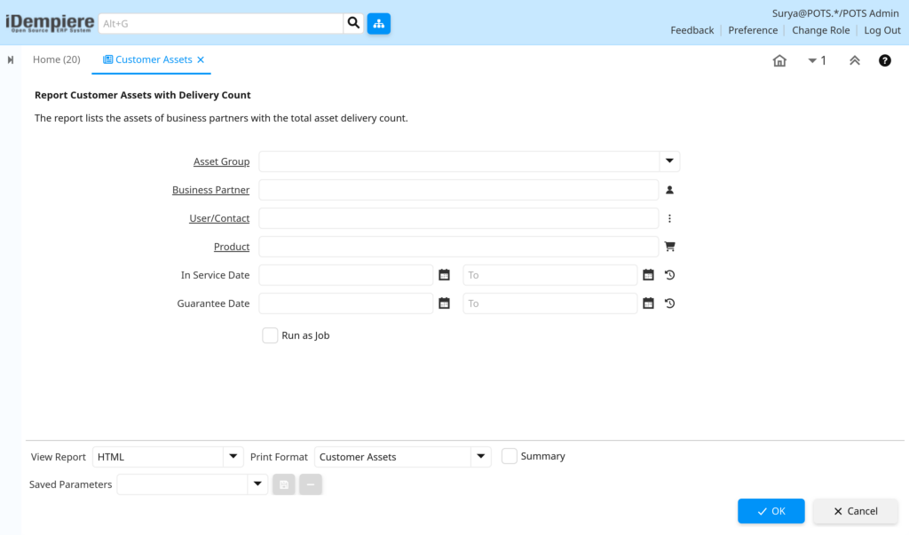 TenthPlanet iDempiere Accounting CustomerAssets 2