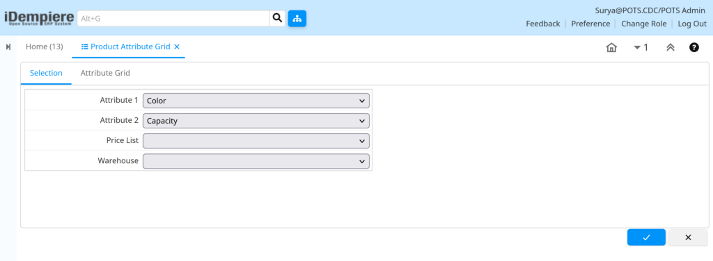 How Product Attribute Grid Works in iDempiere TenthPlanet-iDempiere-Form-ProductAttributeGrid-3