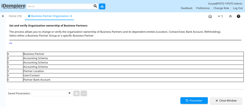 TenthPlanet-iDempiere-Process-BusinessPartnerOrganization-3