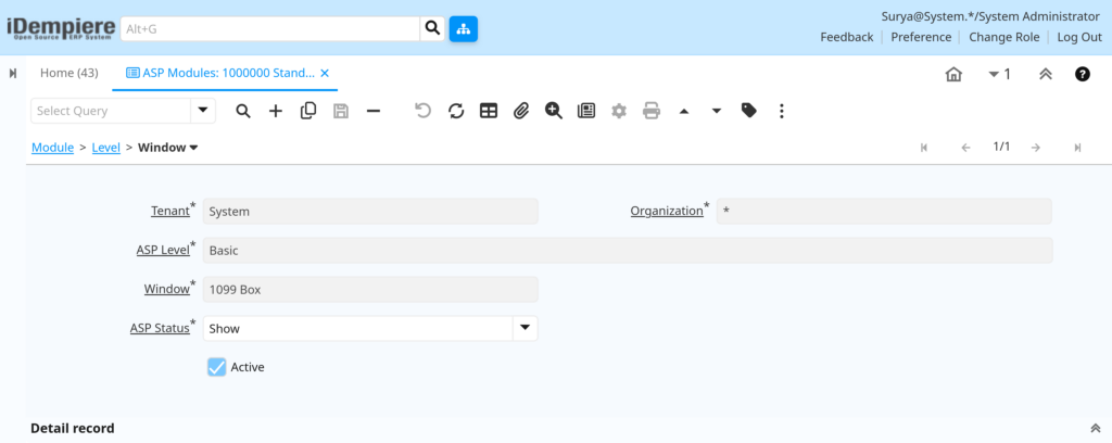 TenthPlanet-iDempiere-SystemAdmin-ASPModule-5