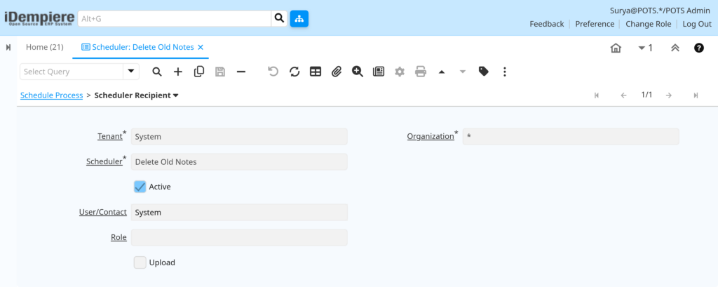 TenthPlanet-iDempiere-SystemAdmin-Scheduler-5