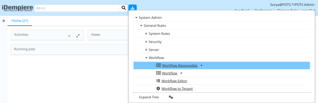 TenthPlanet-iDempiere-SystemAdmin-WorkflowResponsible-1